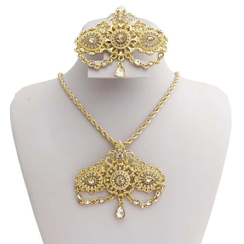 Beautiful Moroccan Brooch for Special Occasions - Majestic Morocco