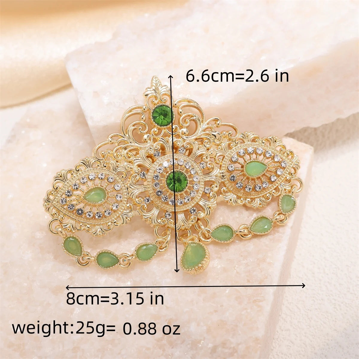 Beautiful Moroccan Brooch for Special Occasions - Majestic Morocco