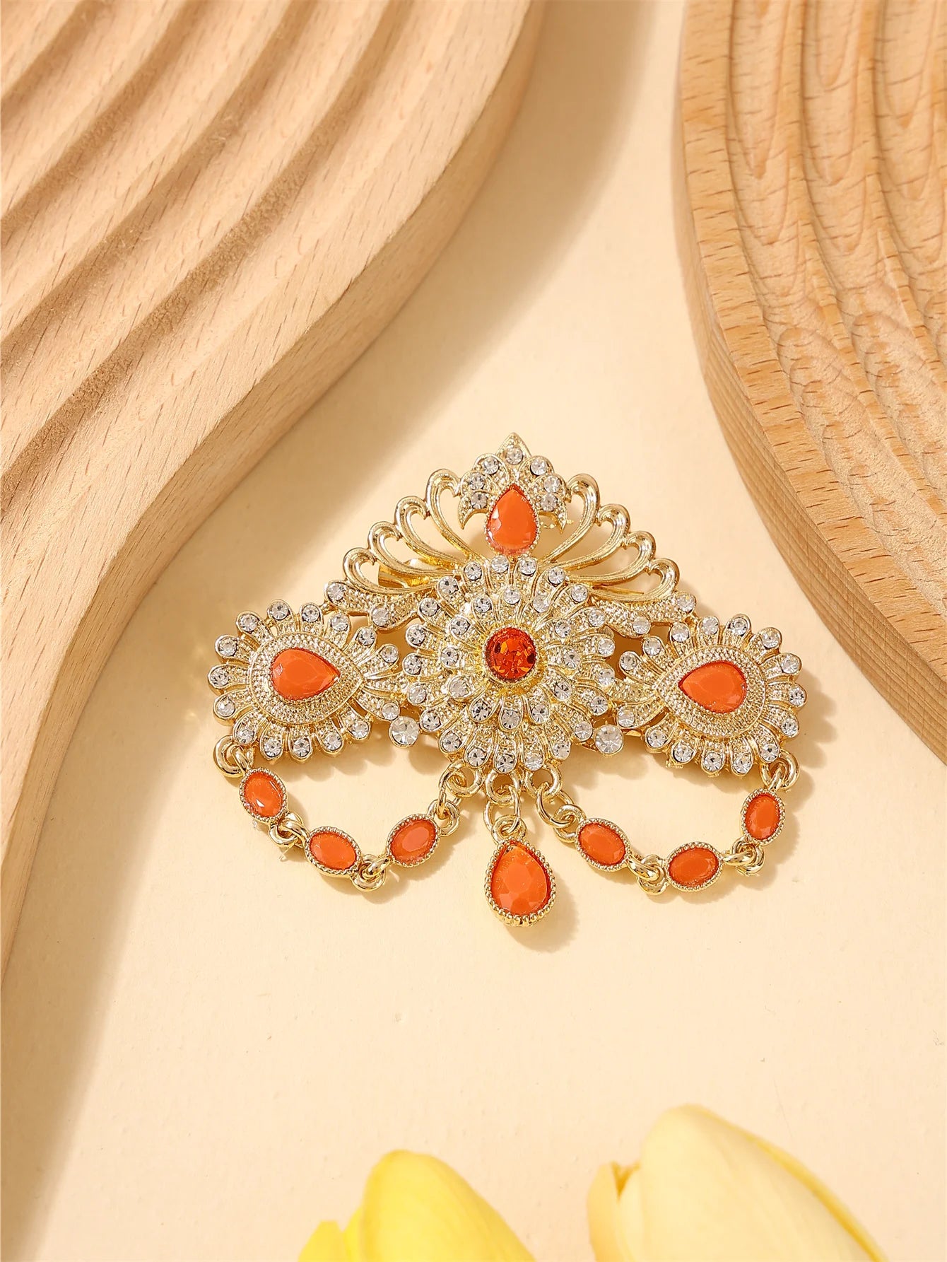 Beautiful Moroccan Brooch for Special Occasions - Majestic Morocco