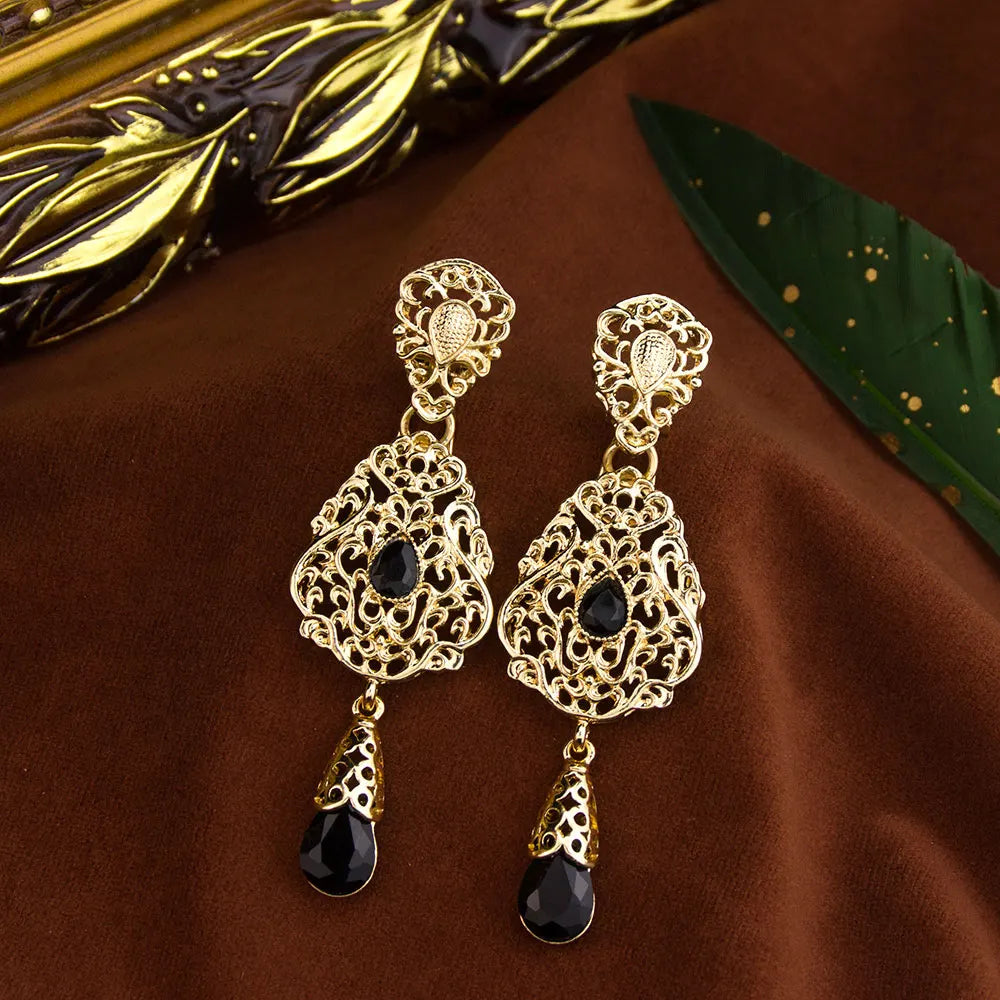 Exquisite Moroccan Earrings – Luxurious Elegance for Your Special Occasions - Majestic Morocco