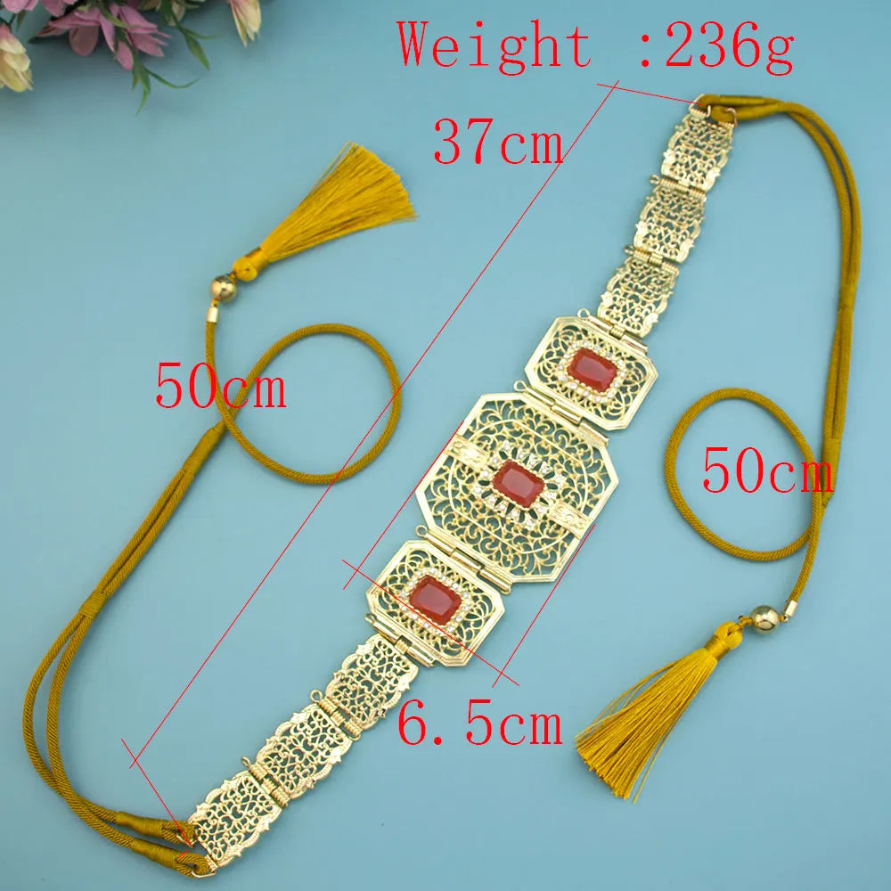 Beautiful Moroccan Caftan Belt - Majestic Morocco
